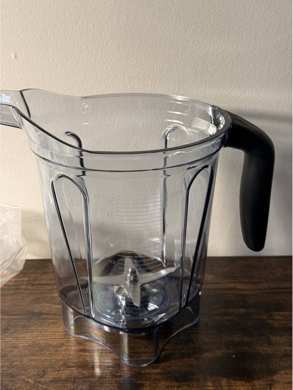 64oz Low-Profile Blender Pitcher Container, BPA-Free Replacement Jar for Vitamix